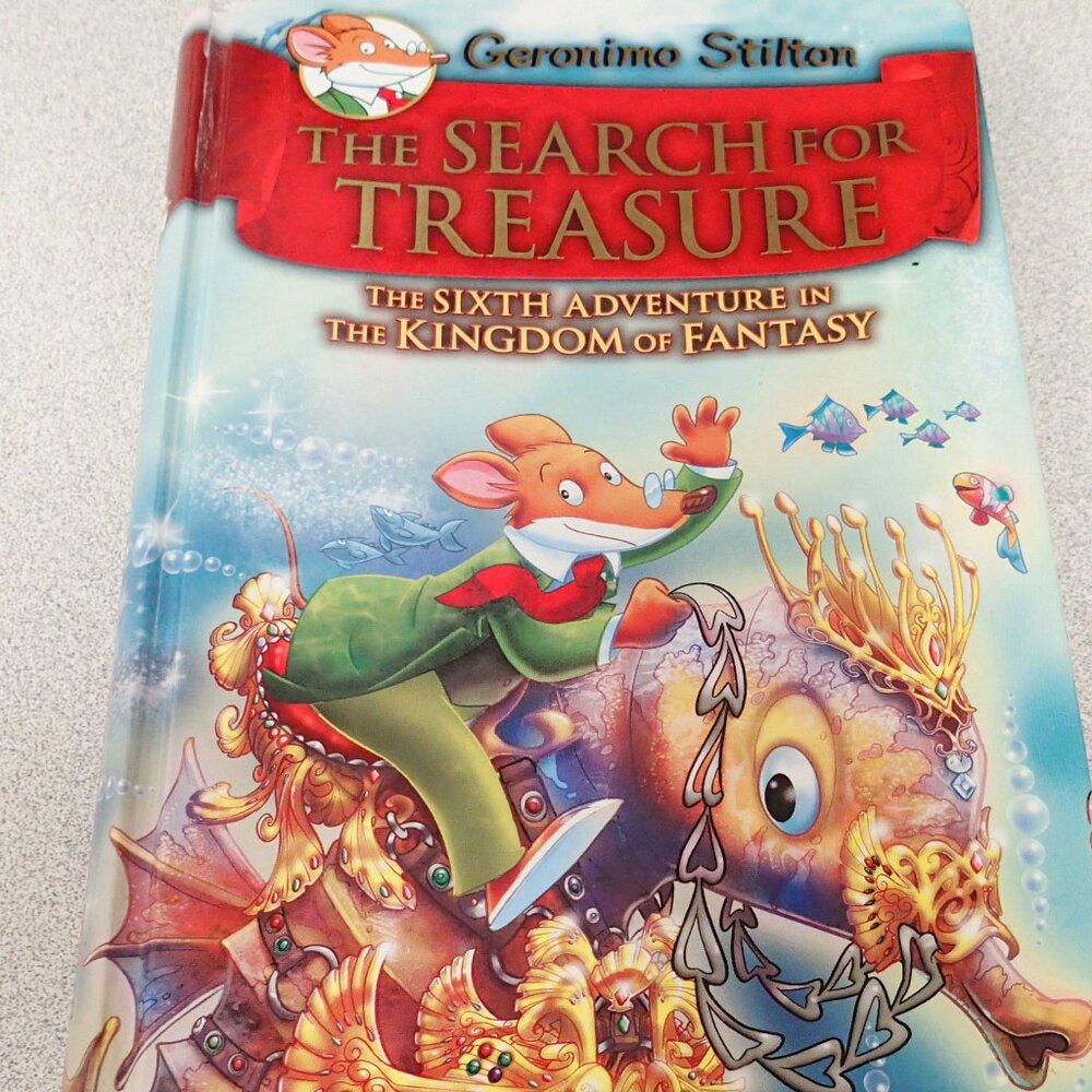 Geronimo Stilton The Search For Treasure Hardcover Book
